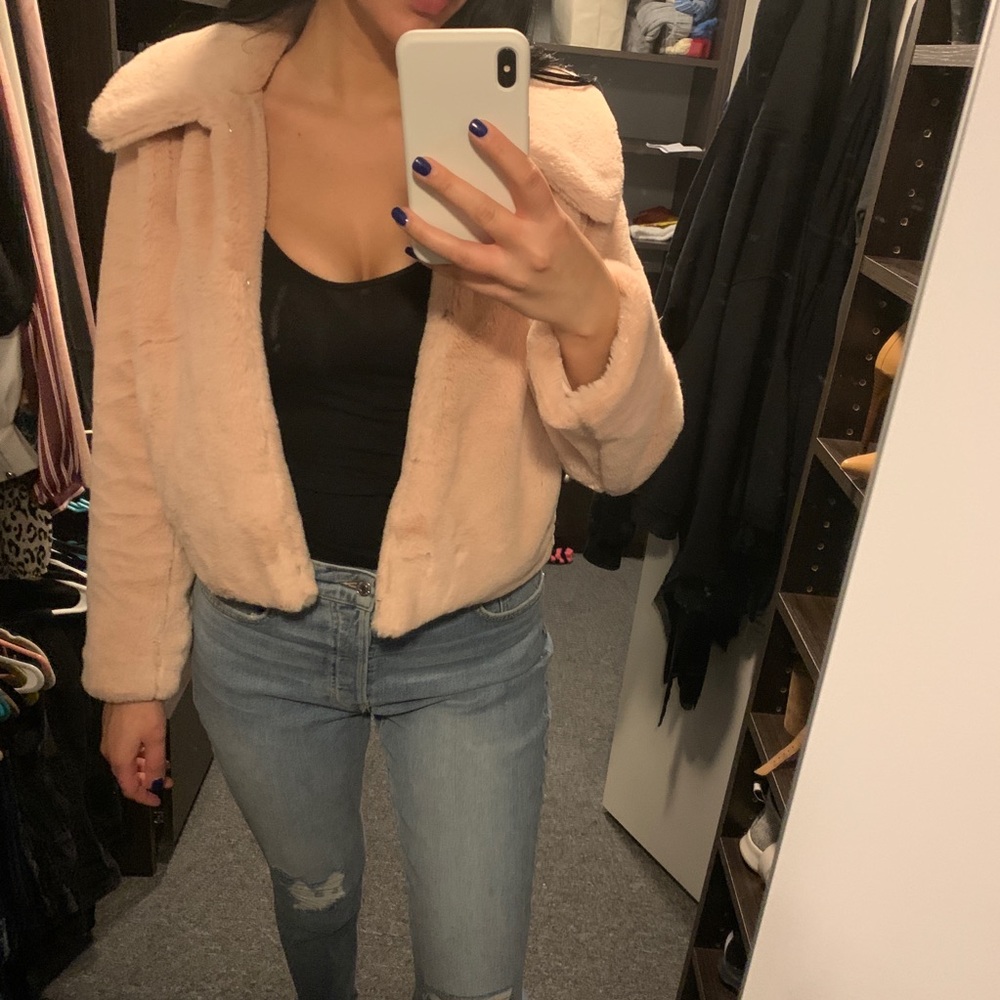 Express Faux Fur Jacket